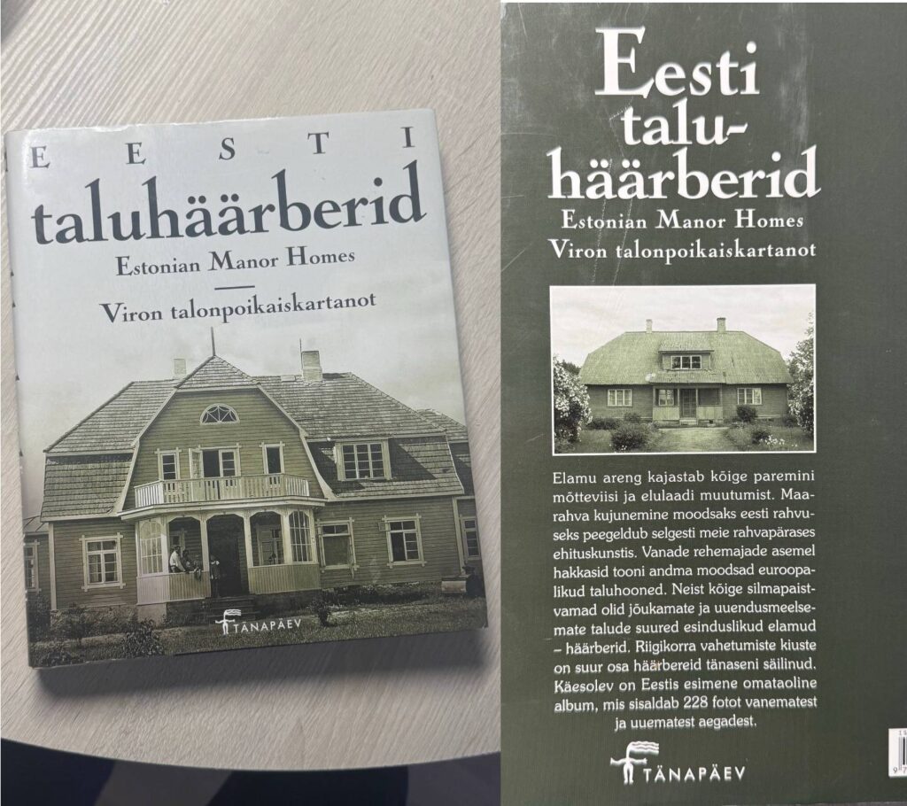 eesti taluhäärberid raamat