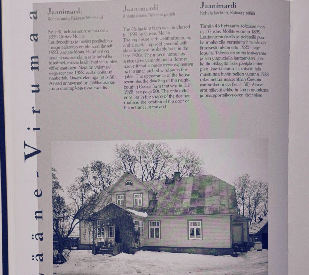 jaanimardi talu ajaloo raamatus 1